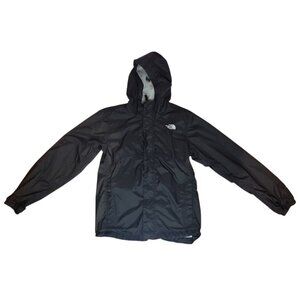 The North Face Youth DryVent Hooded Rain Jacket Black Size L Boys